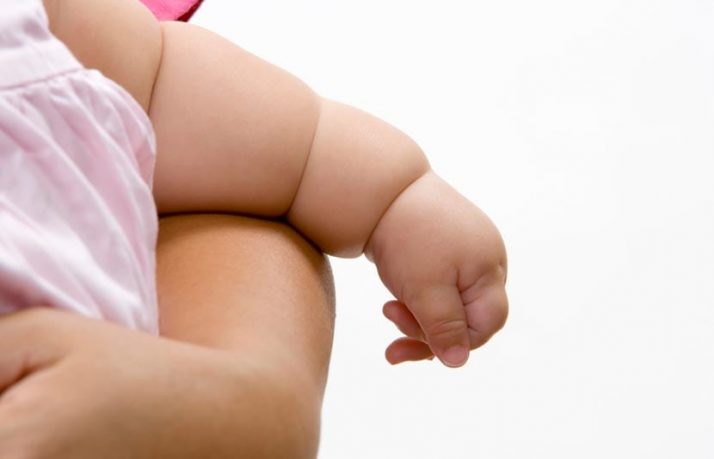 Relación entre obesidad y bebés lactantes