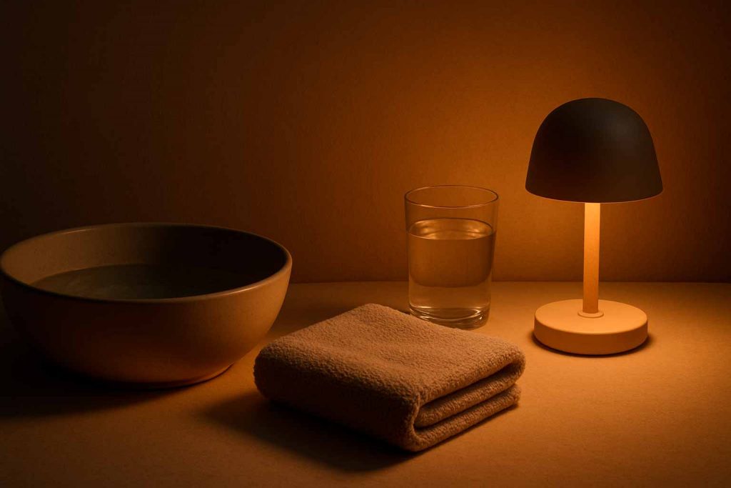 a qué hora bañar al bebé en la noche