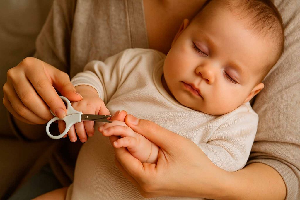 Cuándo se le pueden cortar las uñas a un bebé