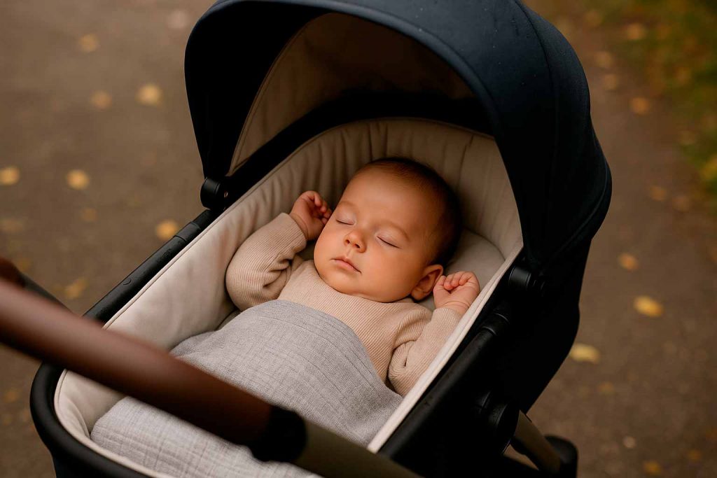 puede dormir el bebé en el capazo del carrito