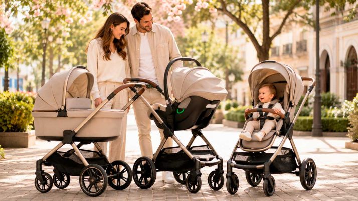Capazo, grupo 0 o silla de paseo: qué necesita tu bebé en cada etapa y cómo elegir bien